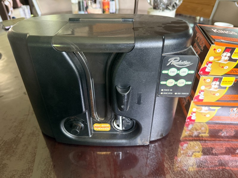 Revolution Electric Cigarette Rolling Machine- Turns On- Sold As Is
