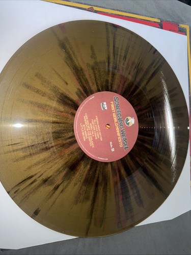 SCREECHING WEASEL : FIRST WORLD MANIFESTO : GOLD Color LP : FAT WRECK CHORDS - Picture 3 of 4