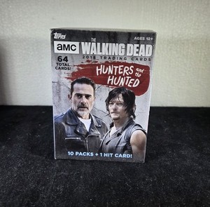 Topps The Walking Dead AMC Hunters and the Hunted - Open Box of 10 Sealed Packs