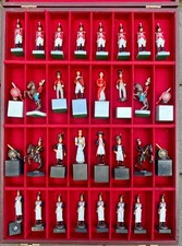 Schachfiguren "Schlacht bei Waterloo 1815" Weible Spiele / Zinn-Figuren