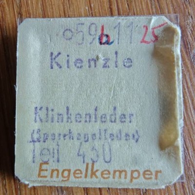 Sperrkegelfedern diverse Caliber