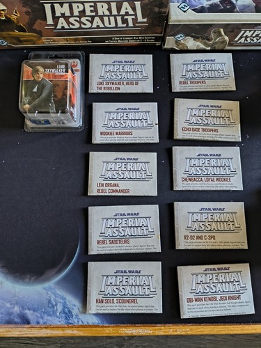 FFG Star Wars - Imperial Assault - Basisspiel + 2 Erweiterungen 21 Addl Exp Figuren - Bild 3 von 4