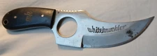 Whiteknuckler Brand Fixed Blade Skinner/Hunting Knife D2 Steel Blade Horn Handle