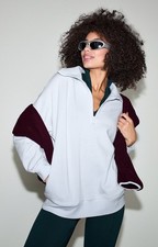 Brand New With Tags PINK by Victoria  s Secret Pullover Sweatshirt Size XL Blue