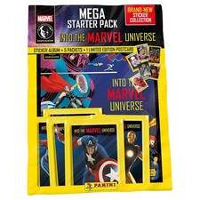 Marvel Universe Comics Sticker Collection Starter Pack
