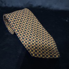Vintage 90s Brooks Brothers Makers Abstract Geometric 100 Wool Tie