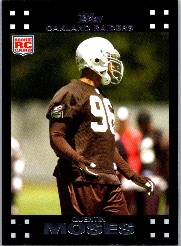 2007 Topps #357 Quentin Moses