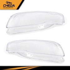 Fits Audi A4 B7 S4 2005-2008 Leftright Clear Headlight Lens Covers Replacement