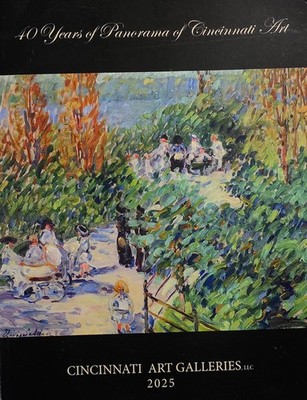 Cincinnati Art Galleries 40 years of Cincinnati Art Catalog 2025