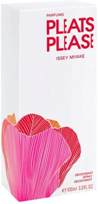 Issey Miyake PLEATS PLEASE DEODORANT Spray For Women 3.3 3.4 Oz 100ml