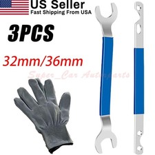 3PCS Fan Clutch Nut Wrench 32mm&36mm Clutch Holder Removal Tool For bmw