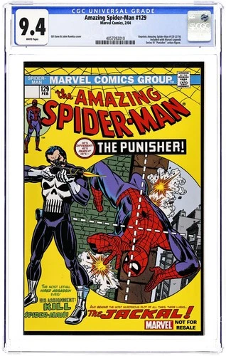 Amazing Spider-Man Marvel Legends Reprint #129 CGC 9.4 2004 4057392010