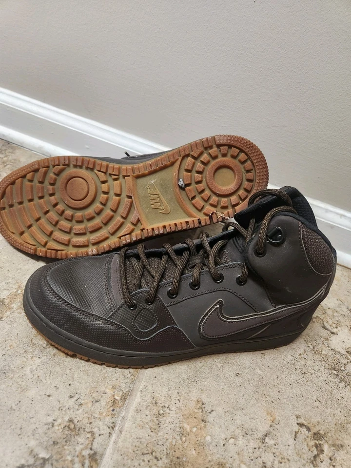Nike Son of Force Medio Invierno Marrón Tenis Zapatos Botas Para Hombre Talla 10.5 807242-222 Foto 4 de 4
