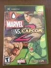 MARVEL VS. CAPCOM 2 FOR ORIGINAL XBOX, WITH BOX, DISC AND MANUAL
