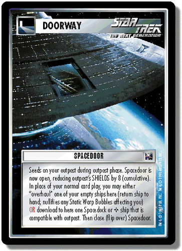 Spacedoor - OTSD - Star Trek CCG 1E - Bild 1 von 6
