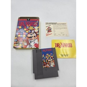 Dr. Mario (Nintendo Entertainment System, 1990) NES CIB Complete with Inserts