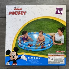 Disney Junior Mickey Mouse Funhouse Inflatable Play Pool Ages 2