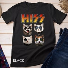 Hiss Funny Cat Lover Unisex T-shirt Cat Meme T-shirt