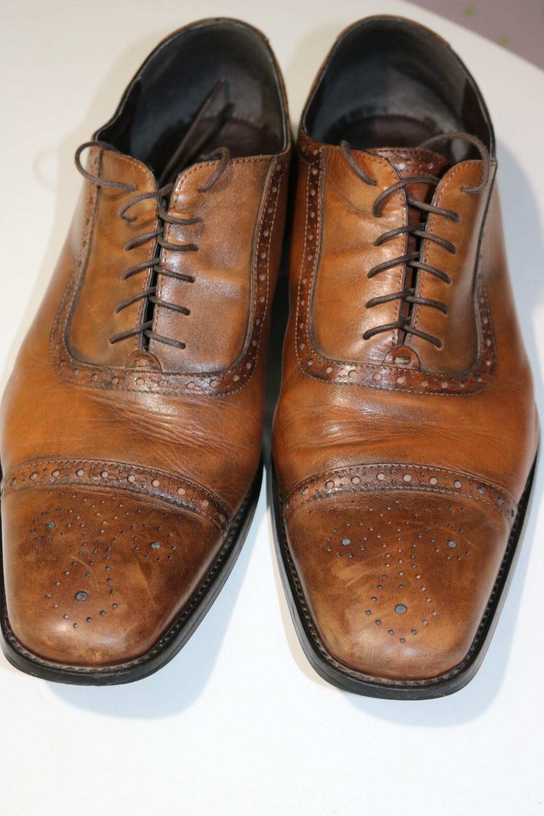 Union Brown Dress Shoes Size 