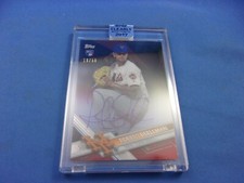 Robert Gsellman Topps Clearly Authentic 2017 RC Rookie Autograph RED 10/50
