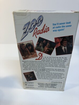 Zoo Radio [VHS], Good VHS, Jeffrey Culver,Cloyde Howard,Jul, Jesse