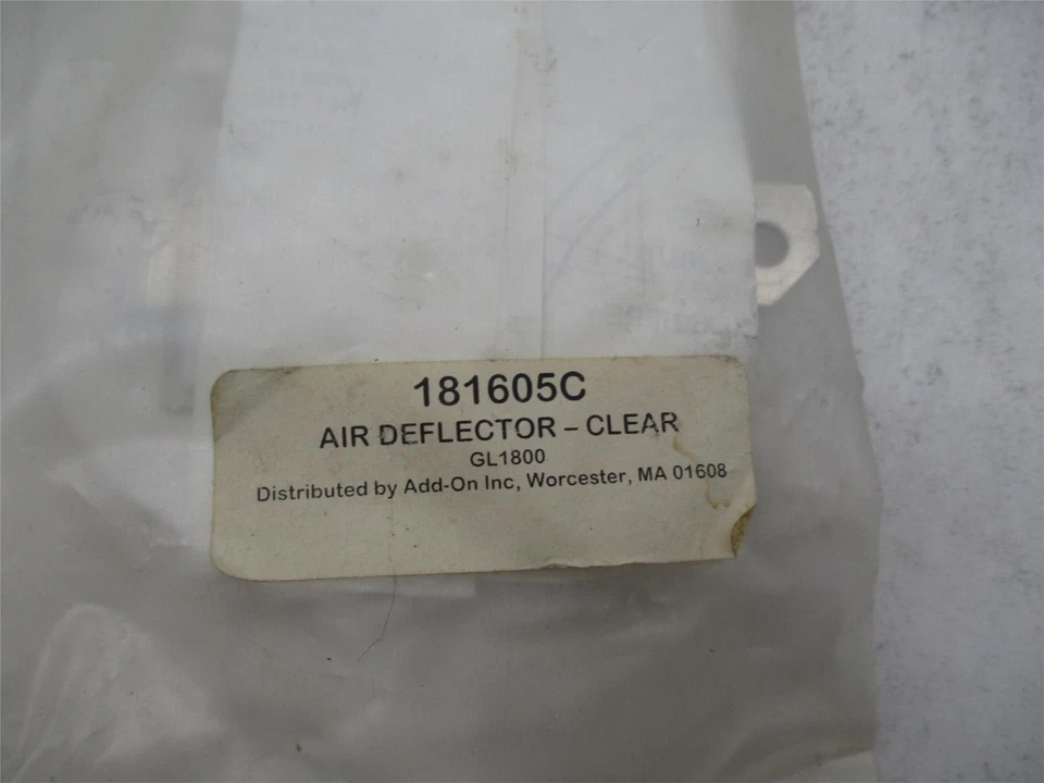 Add On INC Honda Goldwing GL1800 прозрачный воздушный дефлектор 181605C - Изображение 3 из 3