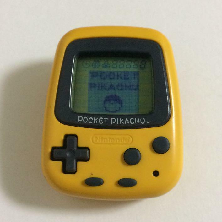 Nintendo Pocket Pikachu Portable Mini Game Pokemon Pedometer from