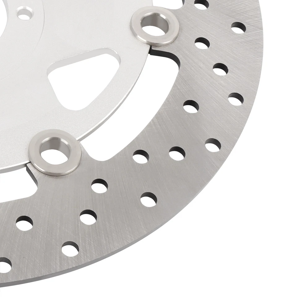 Un par de discos de freno delanteros rotor aptos para Honda Goldwing GL1800 2001-2015 plateado Foto 3 de 4