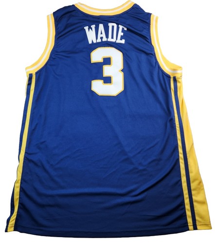 Nike Dwyane Wade #3 Marquette Golden Eagles Mens Basketball Jersey XXL NCAA - Picture 6 of 7