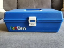 Art Bin Portable Art & Craft Organizer PA 8199 Made In USA 12" x 6" x 5"