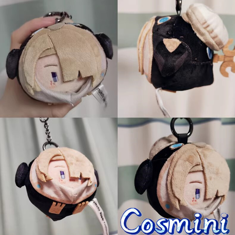 MiHoYo Official Genshin Impact Freminet 9cm Plush Doll Keychain