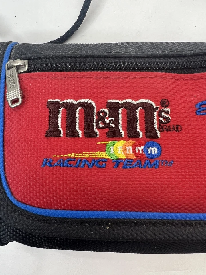 Cartera sin asas pequeña de lona Elliott Sadler #38 M&M Racing Team NASCAR Foto 3 de 4