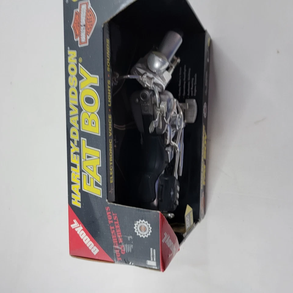 Buddy L 1996 Harley Davidson Heritage Softail Special Electronic Toy Motorcycle - Image 4 of 4
