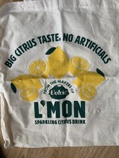 New Tote bag Volvic l’mon sparking citrus drink