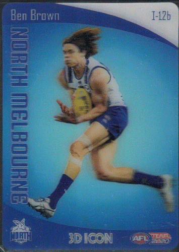 2020 AFL TEAMCOACH 3D ICON CARD I-01b TO I-018b; Individual Card Sale. - Picture 13 of 19