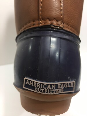 American Eagle Outfitters Duck Boots Winter Waterproof Mens 7 American Eagle Outfitters Duck Snow Boots Sz 11 Rain Weather  main image 4
