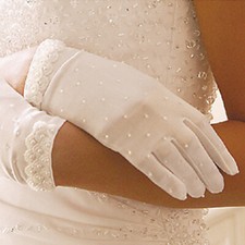 Formal Accent Pearl Wrist Women's Gloves 1 Customer Pick 