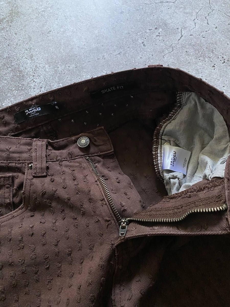 Jaded London Distressed Skate Fit Brown Jeans | eBay Jaded London Distressed Skate Fit Brown Jeans | eBay