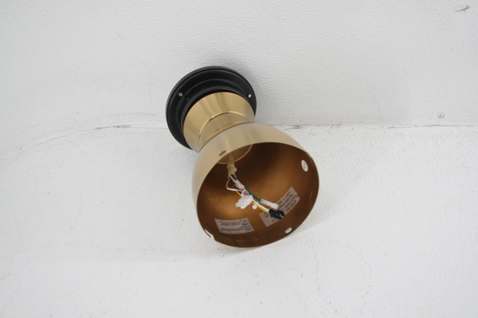 FOR PARTS Reiga 36 Inch Flush Mount Modern DC Low Ceiling Fan w Remote