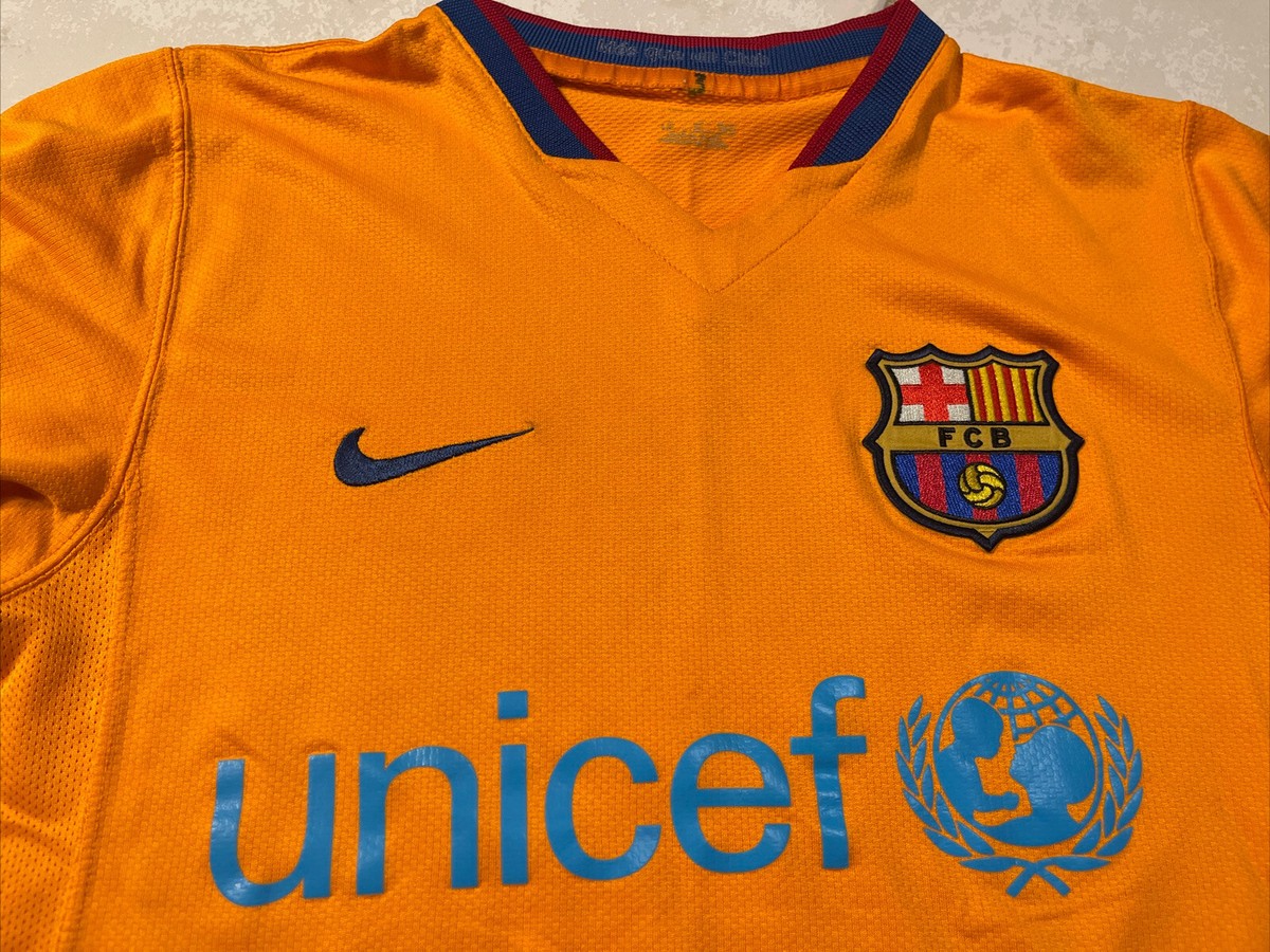 Vintage NIKE FC Barcelona 2007 THIRD Jersey Men's Small | eBay