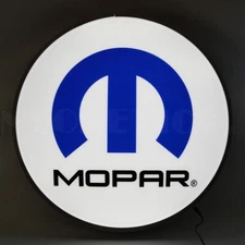 Neonetics 7MOPAR Mopar Omega M Backlit Led 15 Inches Neon Light Sign