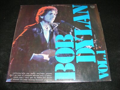 BOB DYLAN Made In Italy LP Vol. 1 BUHAY Records Rarity Photo Cover 1973 Clean