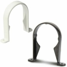 Drain Pipe Down Pipe Clip Round Rainwater guttering & downpipe fittings.