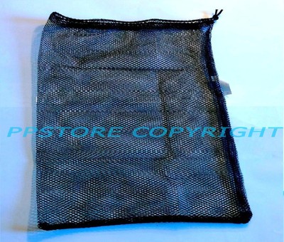 Mesh Drawstring Bag for Dive Snorkel Musk SCUBA shell 14'' x 9'' Heavy Duty