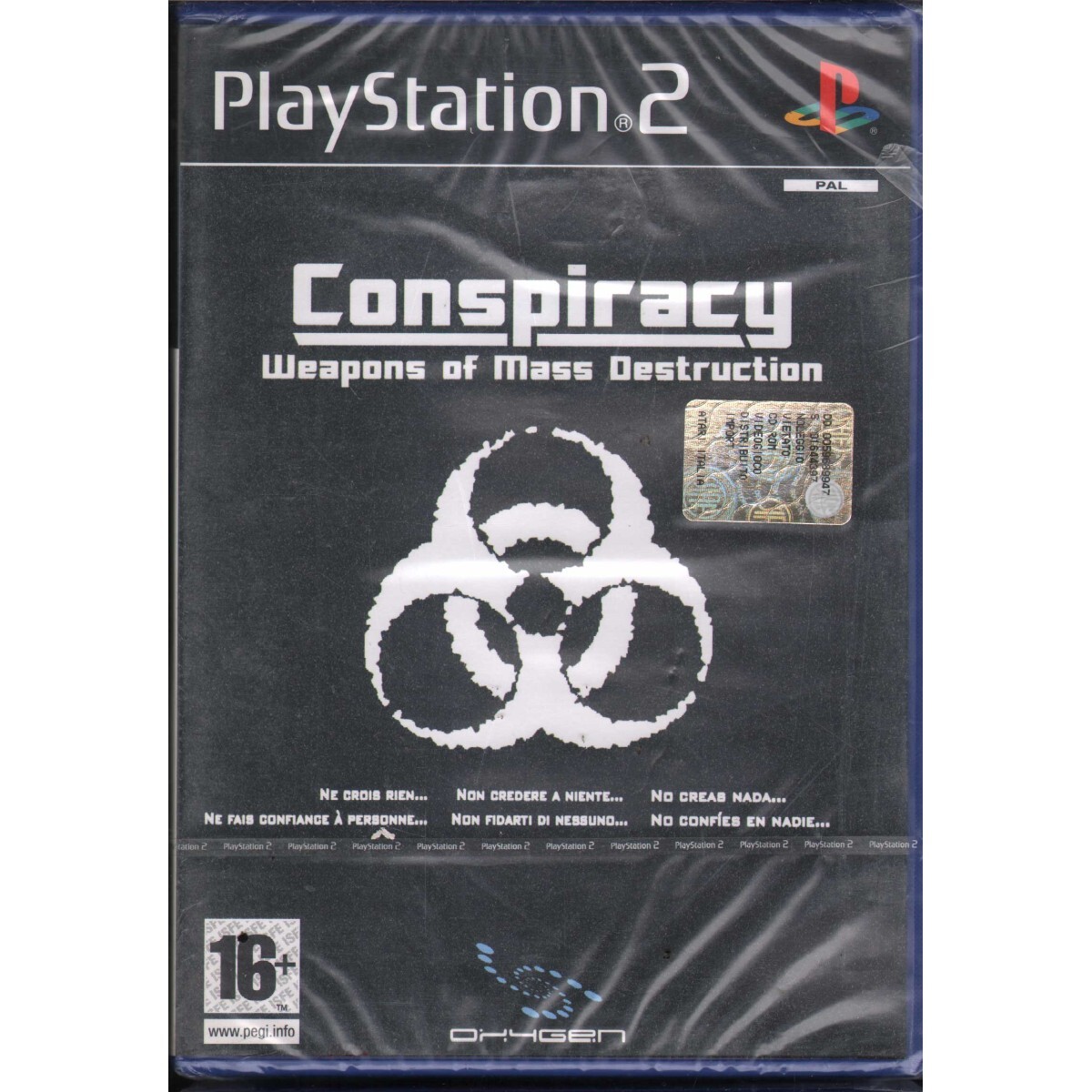 Conspiracy: Weapons Of Mass Destruction Playstation 2 PS2 Sealed 506001553097