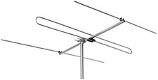 High Gain 3 Element Yagi FM Antenna for Superior Directional Reception