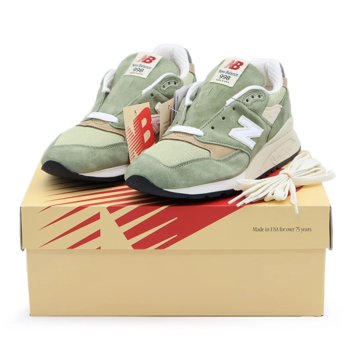 U998GT New Balance 998 Olive MiUSA Teddy Santis Incense Khaki 