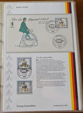 Berlin ETSB 5d / 1985 ERSTTAGS SAMMELBLATT Briefmarken F&uuml;r die Jugend