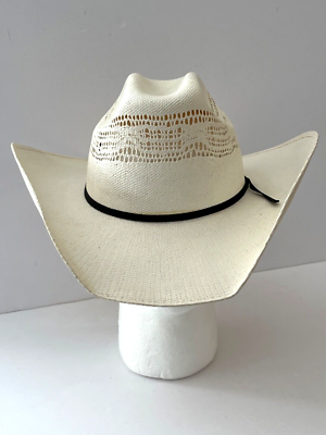 ?TEXAS Hat Company straw hat like new Texas Hat Company Richard Petty Straw Cowboy Hat | eBay main image 3