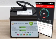 12V 50Ah LiFePO4 Battery, Over 5000+ Cycles, Bluetooth Smart BMS